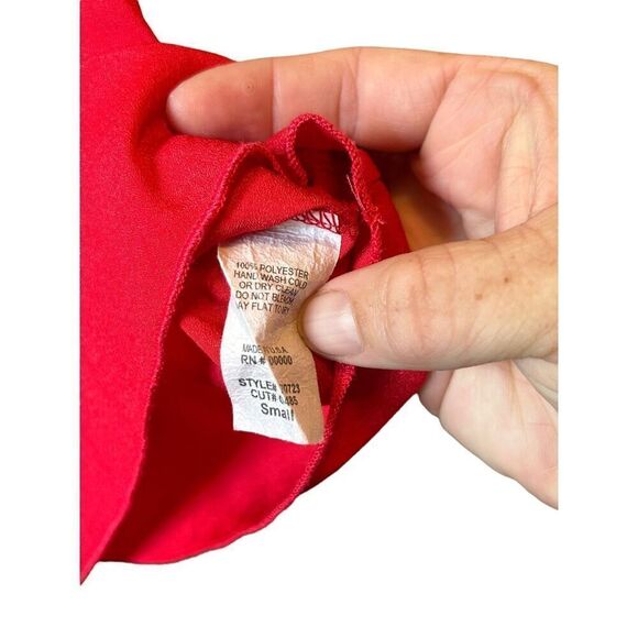 Newbery kustom tank top size small red - Picture 3 of 4